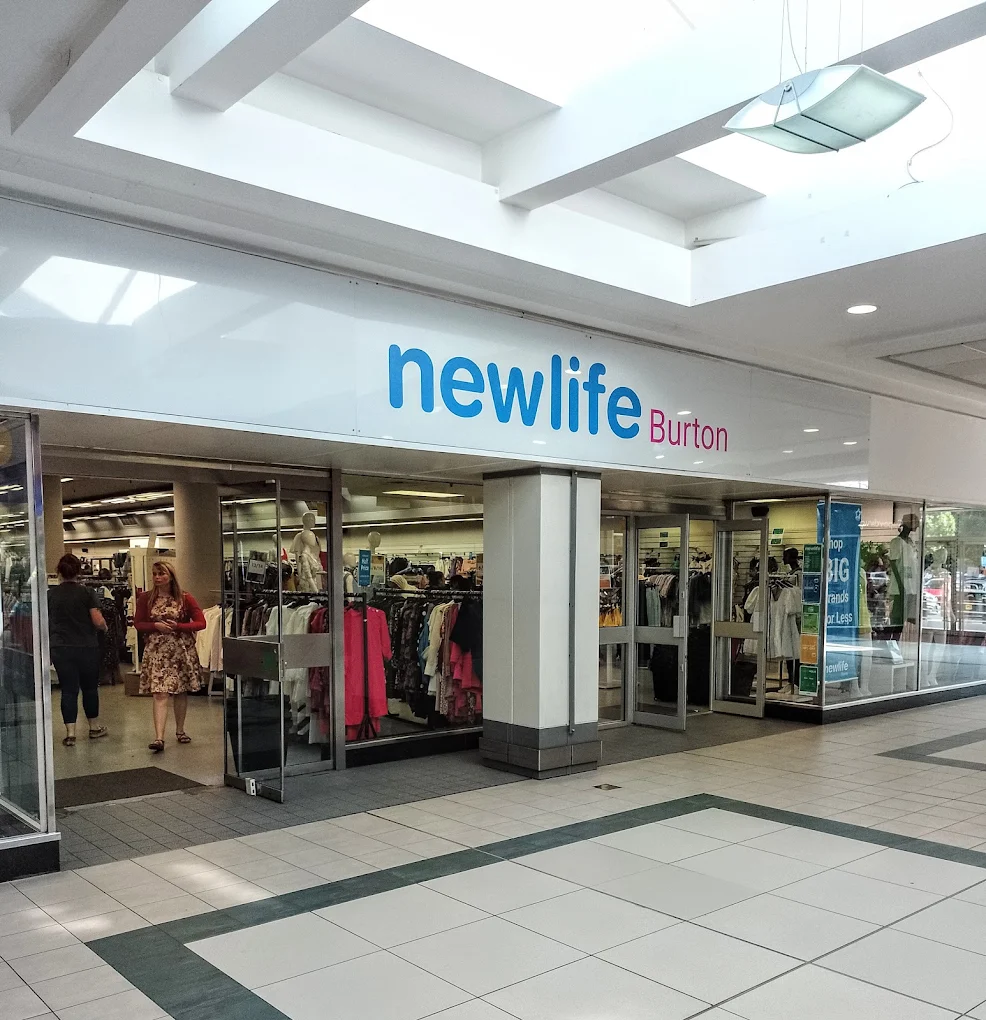Newlife Burton store exterior